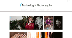 Desktop Screenshot of nativelightphoto.com